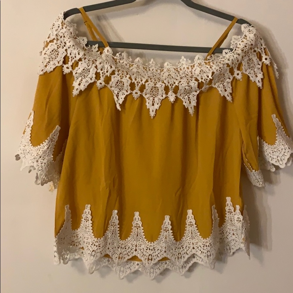 Off the shoulder top